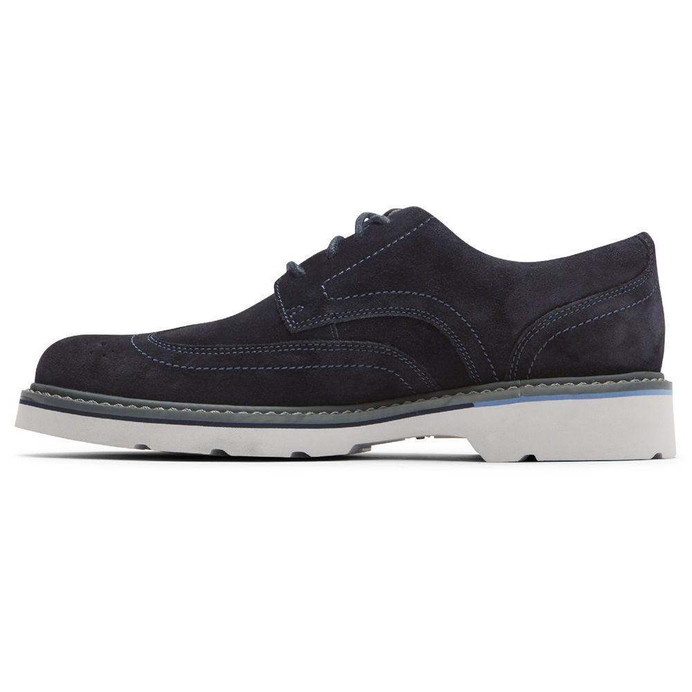 Rockport Sneakers For Mens Navy - Charlee Waterproof Wingtip - CH7802346